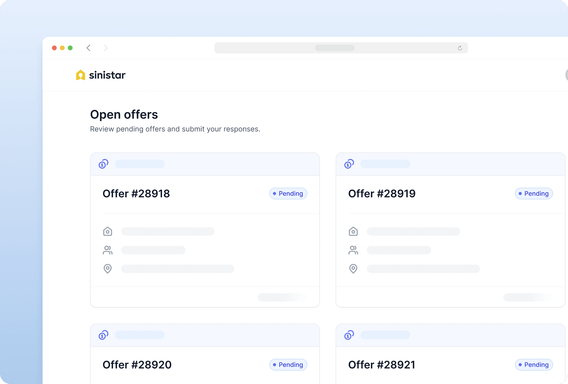 Receive rental offers